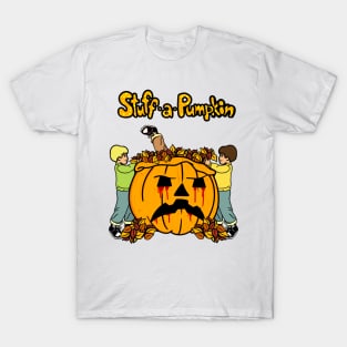 Stuff A Pumpkin - Halloween Fun T-Shirt